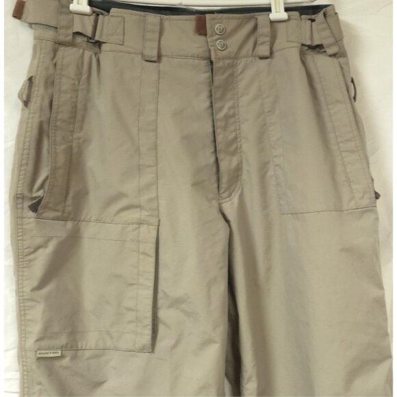 Burton Mens Large Gray Tactic Ski Snowboard Insulated Winter Snow Nylon Pants - Picture 4 of 16